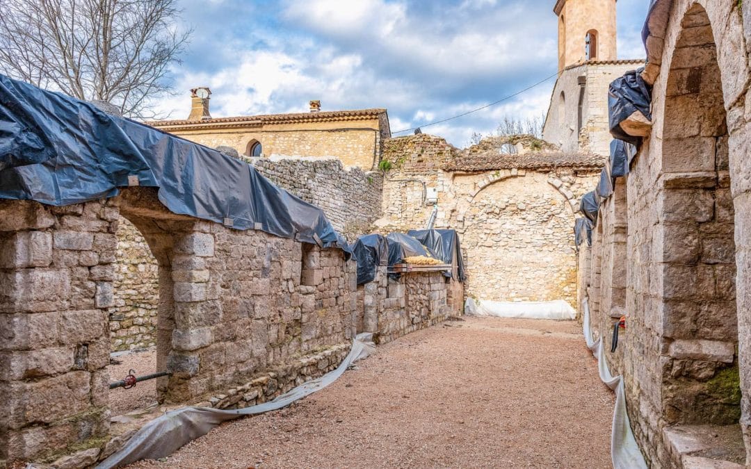 Parution à propos de la restauration de l’Abbaye de La Celle