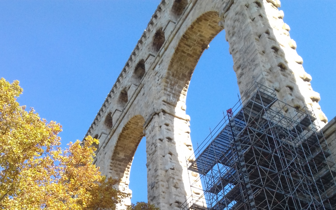 L’Aqueduc de Roquefavour – début d’un chantier monumental